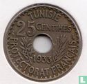 Tunesië 25 centimes 1933 (jaar 1352)  - Afbeelding 1