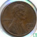 Verenigde Staten 1 cent 1982 (brons - D - grote datum) - Afbeelding 1