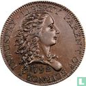 United States 1 cent 1792 (Birch cent) - Image 1