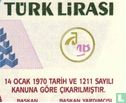 Turquie 1 Million Lira ND (2002/L1970) - Image 3