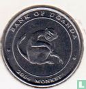 Ouganda 100 shillings 2004 (type 5 - acier) "Year of the Monkey" - Image 1