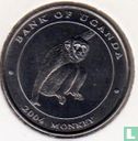 Uganda 100 Shilling 2004 (Typ 1 - Stahl) "Year of the Monkey" - Bild 1