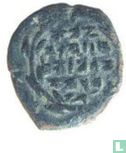 Judea (Jeruzalem) Hasmonian AE Prutah 135-104 BC Johannes Hyrcanus (nephew of Juda Maccabee) - Afbeelding 1