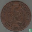 France 10 centimes 1856 (D) - Image 2