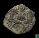 Nabateëer  AE16  (Aretas IV & Shuqailat)  9 BCE-40 CE - Afbeelding 2