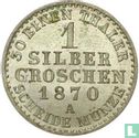 Schwarzburg-Sondershausen 1 silbergroschen 1870 - Afbeelding 1