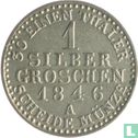Schwarzburg-Sondershausen 1 silbergroschen 1846 - Afbeelding 1