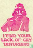 B140036 - Boomerang supports alle liefdes. "I find your lack of gay disturbing" - Bild 1