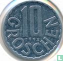 Autriche 10 groschen 1992 - Image 1