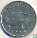Bermuda 5 cents 1994 - Afbeelding 1