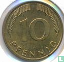 Duitsland 10 pfennig 1991 (F) - Afbeelding 2