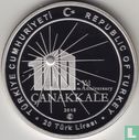 Turkey 20 türk lirasi 2015 (PROOF) "100th anniversary of the Canakkale Peace Summit" - Image 1