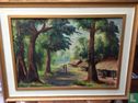 Indian Oil Painting - Afbeelding 1