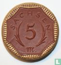 Saxony 5 mark 1921 - Image 2