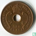 Oost-Afrika 10 cents 1939 (H) - Afbeelding 2