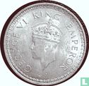 Brits-Indië 1 rupee 1943 (Bombay - type 2) - Afbeelding 2