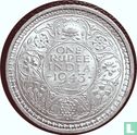 British India 1 rupee 1943 (Bombay - type 2) - Image 1