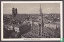 München vom Petersturm gesehen - Afbeelding 1