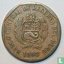 Peru 10 céntimos 1993 (type 2) - Afbeelding 1