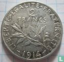 Frankreich 2 Franc 1914 (ohne C) - Bild 1