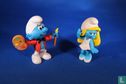 Smurfette and Painter Smurf - Image 3