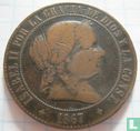 Spanien 5 Centimo de Escudo 1867 (4-zackige Stern) - Bild 1