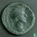Romeinse Rijk, AE Dupondius, 161-180 AD, Marcus Aurelius, Rome, 161 AD - Afbeelding 1