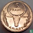 Madagascar 5 francs 1966 - Image 2