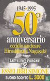 Ed. Simone - 50° Anniversario Eccidio Nucleare - Afbeelding 1