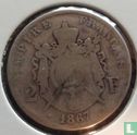 Frankrijk 2 francs 1867 (BB) - Afbeelding 1