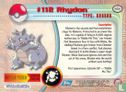 #112 Rhydon - Afbeelding 2