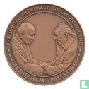 Palestine Medallic Issue 2000 (Pope Visit to the Holy Land - Church of Nativity - Bronze Plated Brass - Patinated) - Afbeelding 1
