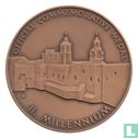 Palestine Medallic Issue 2000 (Pope Visit to the Holy Land - Church of Nativity - Bronze Plated Brass - Patinated) - Afbeelding 2