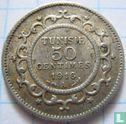 Tunisia 50 centimes 1916 (AH1334) - Image 1