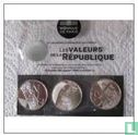 Frankrijk combinatie set 2013 "The values of the Republic" - Afbeelding 1