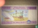 Zentralafrikanische Staaten 10000 Francs 2002 - Bild 2