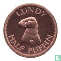 Lundy 0.5 Puffin 1977 (Copper - Proof) - Image 1