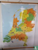Staatkundige kaart van Nederland t.b.v. het onderwijs - Bild 1