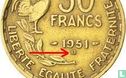 France 50 francs 1951 (B) - Image 3