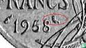 France 100 francs 1958 (sans B - chouette) - Image 3