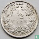 German Empire ½ mark 1917 (E) - Image 1