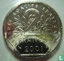 France 2 francs 2001 - Image 1