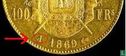 Frankrijk 100 francs 1869 (A) - Afbeelding 3