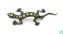 Zilveren Broche, Salamander - Image 1