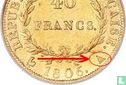 Frankrijk 40 francs 1806 (A) - Afbeelding 3