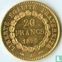 Frankreich 20 Franc 1890 - Bild 1