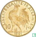Frankrijk 10 francs 1901 - Afbeelding 1