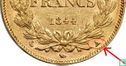 France 20 francs 1844 (A) - Image 3