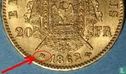 Frankrijk 20 francs 1862 (BB) - Afbeelding 3