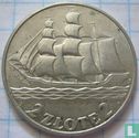 Polen 2 zlote 1936 "15th anniversary Gdynia seaport" - Afbeelding 2